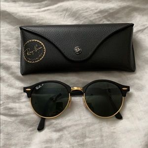 Ray Ban Clubmaster Polarized Sunglasses